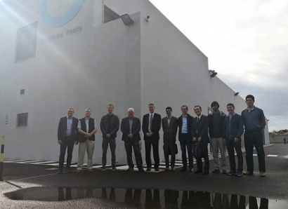Miembros de la Agencia Internacional de la Energía visitan la Central Hidroeólica de El Hierro
