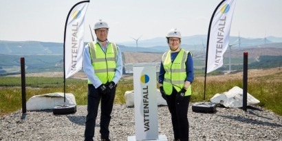 Vattenfall inaugura su mayor parque eólico terrestre en Reino Unido