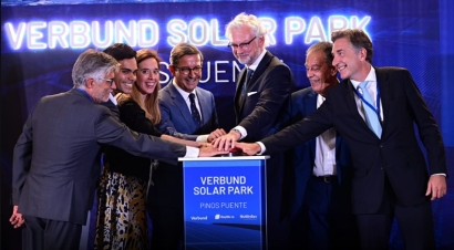 La eléctrica estatal austríaca Verbund inaugura en Granada un megaparque solar que dará suministro a 14 fábricas 