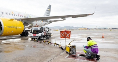 Vueling realiza su primer vuelo con bioqueroseno al 5%