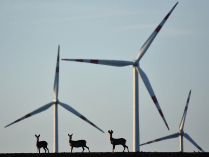 El viento produjo en Europa ayer casi uno de cada cinco kilovatios