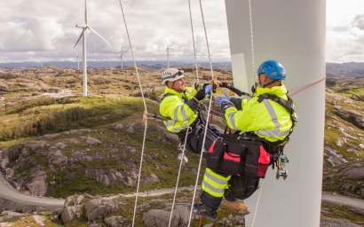 La eólica europea atrajo en 2018 un 20% más de inversión que en 2017