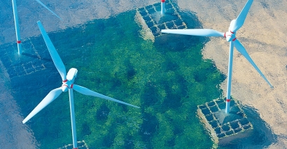 Valencia estudia el almacenamiento de energía eólica marina en forma de aire comprimido