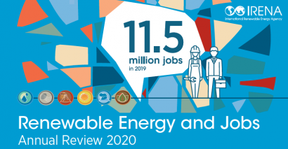 11,5 millones de personas en el mundo ya trabajan en el sector de la energía renovable