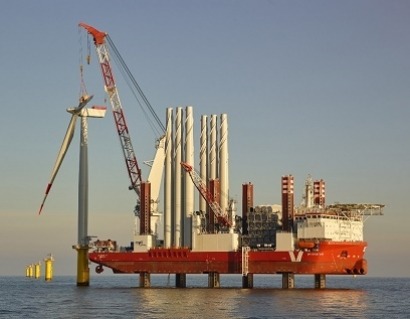 Saft suministra baterías libres de mantenimiento a un parque eólico marino del Mar del Norte 
