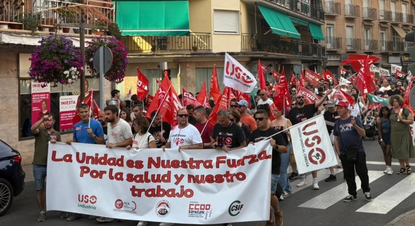 CCOO acusa a Vestas Daimiel de enfermar a su plantilla