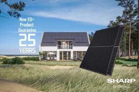 Sharp Energy Solutions Europe amplía a 25 años su gama de módulos solares