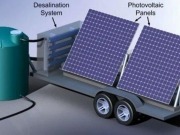 Desalación con energía solar móvil en Marruecos