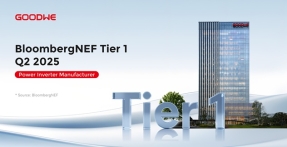 GoodWe, nombrado fabricante de inversores Tier 1 por BloombergNEF