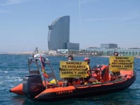 Greenpeace le pide a Sánchez que los fondos europeos no sirvan "a los de siempre"