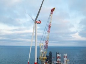 Milestone for Germany’s Largest Offshore Wind Farm Under Construction
