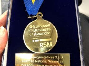 Bornay recibe el European Business Award entre más de 2.000 empresas candidatas