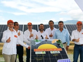 La colombiana Celsia inaugura en el Valle del Cauca una planta solar de casi 10 megavatios