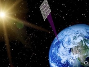 Paneles solares en el espacio que exportan la electricidad que generan a la Tierra