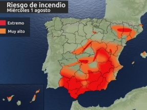 El segundo agosto más cálido del último medio siglo