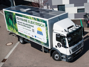 El camión solar del Franunhofer ISE echa a rodar por las carreteras alemanas