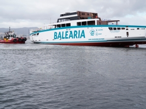 Baleària bota el primer ferry eléctrico cero emisiones de España