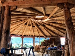 Navarra licencia a los 21 estudiantes del primer curso de bioconstrucción que se imparte en España