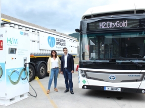 Carburos Metálicos completa en Bizkaia su décima prueba de repostaje de un autobús de hidrógeno