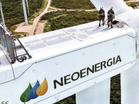 Iberdrola duplica  su cartera eólica en Brasil a través de de Neoenergía