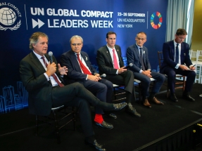 Entrecanales Speaks at United Nations’ 2019 Climate Action Summit in New York