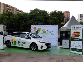 Cubierta Solar presenta en Benimov 2019 su coche híbrido-fotovoltaico