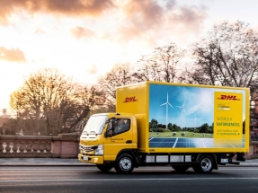 DHL Freight prueba en Berlín dos camiones eléctricos marca Daimler