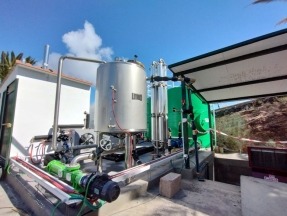  Una planta de biogás convierte en energía el 100% de los residuos del Matadero Insular de La Gomera 