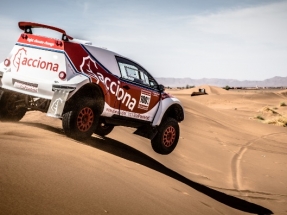 Acciona regresa al rally extremo con su vehículo EcoPowered cien por cien eléctrico