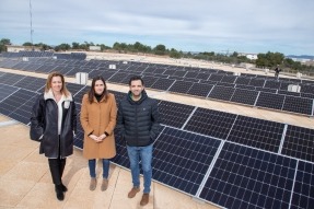 La EMSHI se suma al autoconsumo en sus instalaciones de almacenamiento de agua potable