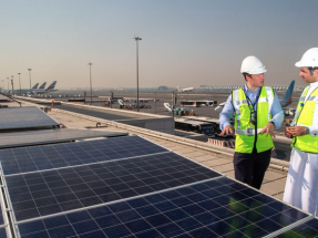 El aeropuerto de Dubai inaugura un sistema solar formado por 15.000 paneles