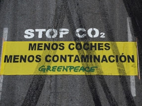 Greenpeace exige mejorar las Zonas de Bajas Emisiones y fomentar el teletrabajo en la Semana de la Movilidad