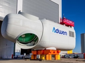 Adwen emprende la fase final de la instalación de su gigante de ocho megavatios