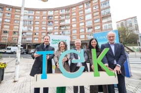 El centro comercial Garbera en Donostia crea una comunidad energética