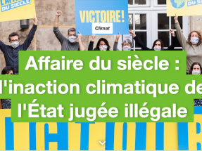 Los ecologistas califican de histórica la condena al Estado francés por inacción climática