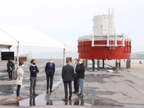 El mayor laboratorio flotante para las energías marinas de Europa, en aguas vascas