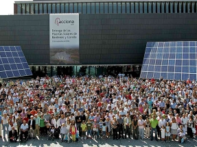 Acciona celebra el veinte cumpleaños de la primera huerta solar de España
