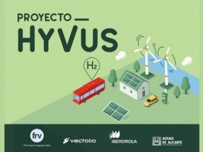 Alicante producirá en una EDAR hidrógeno verde para autobuses y oxígeno para depurar aguas residuales