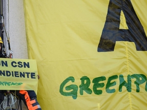 Greenpeace reclama al Gobierno la renovación urgente del Consejo de Seguridad Nuclear