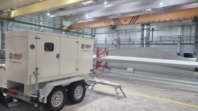 La gallega Genesal Energy diseña un grupo electrógeno móvil para reciclar palas de aerogenerador