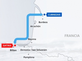 El cable submarino Vizcaya-Francia costará 1.750 millones de euros