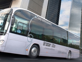 Muchos autobuses eléctricos