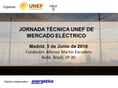 Jornada UNEF Mercado eléctrico