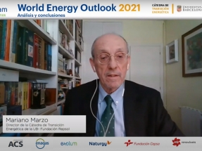 Funseam publicará la semana que viene el informe World Energy Outlook 2021: análisis y conclusiones