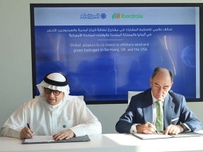  Iberdrola invertirá 15.000 millones en eólica marina e hidrógeno verde con el grupo de renovables Masdar 