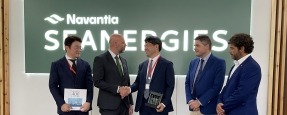 Navantia Seanergies firma un acuerdo con una empresa coreana para reforzar el desarrollo eólico marino en Asia