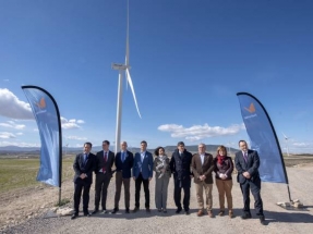 Naturgy inaugura en la provincia de Zaragoza un parque eólico de 24 megavatios