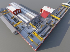 Los astilleros de Navantia Fene fabricarán 14 superpilotes para el parque eólico marino Moray West