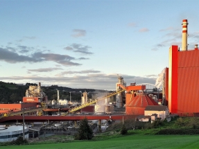 La biofábrica de Ence Navia en Asturias inicia su parada técnica anual