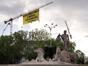 Greenpeace denuncia las subvenciones a los combustibles fósiles que quiere aprobar hoy el Gobierno